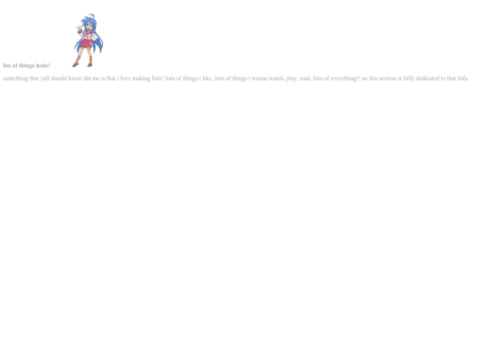 lists/default screenshot