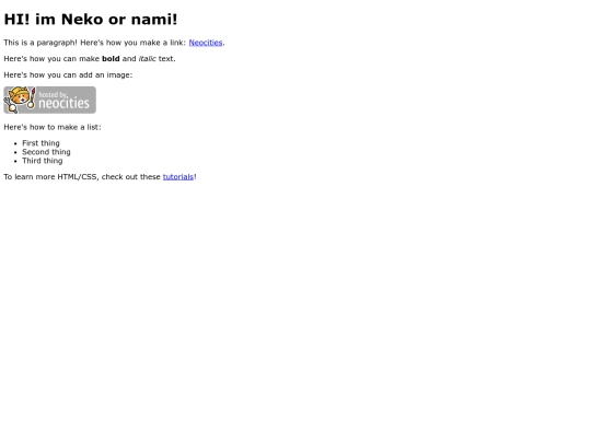 index screenshot