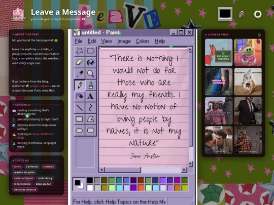 messages screenshot