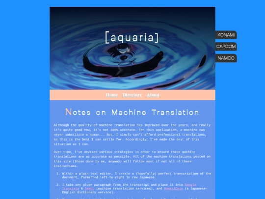 aquaria/mtl-notes screenshot
