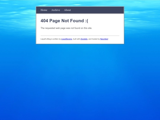 blog/not_found screenshot