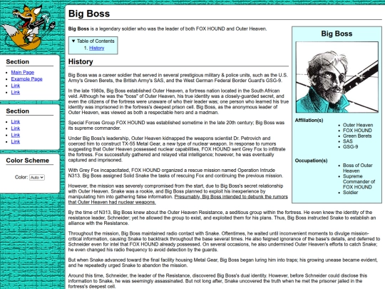 mgdb/big_boss_pedia screenshot