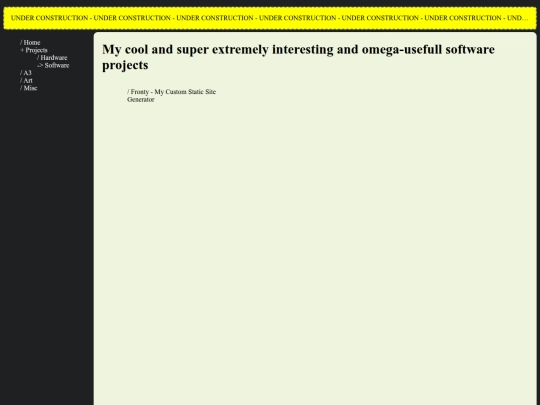 HTML/Software/software_Projects screenshot