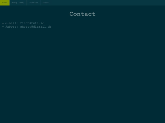 contact screenshot