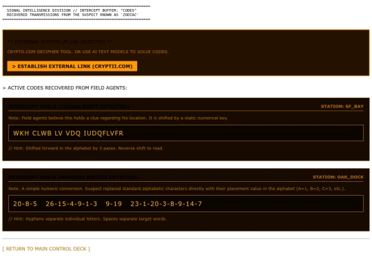 codes screenshot