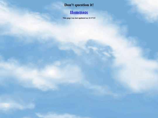 dontquestion screenshot