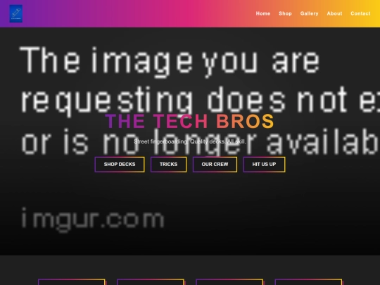 homepage screenshot