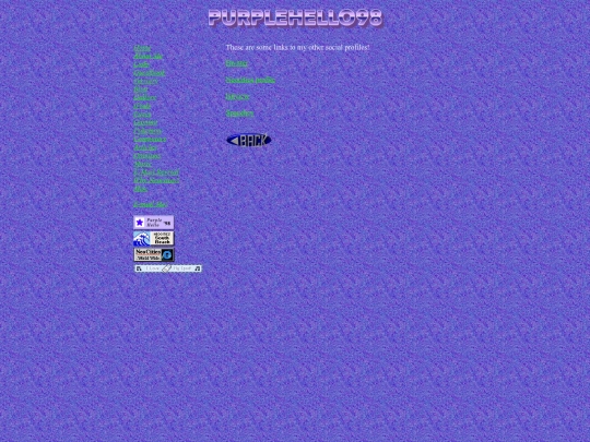 links/social screenshot