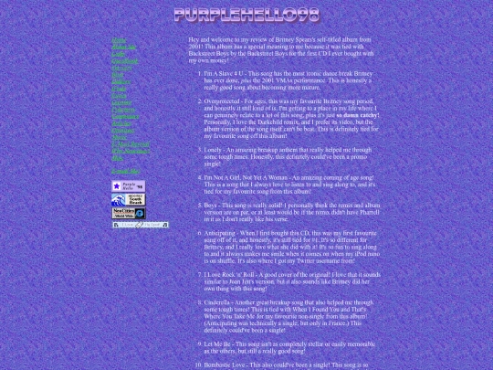 music/album/britney screenshot