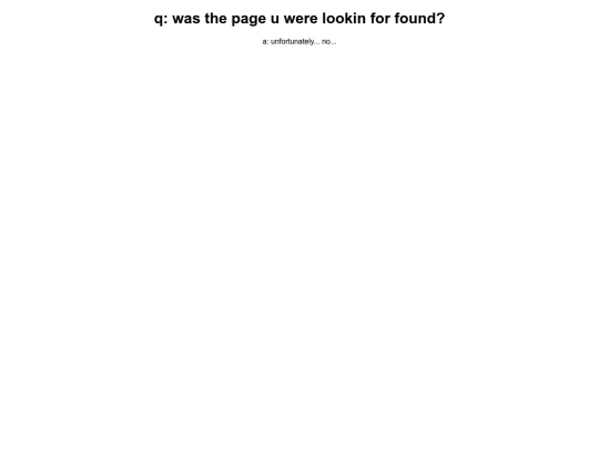 not_found screenshot