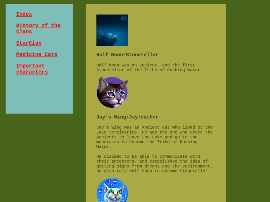 importantcharacters screenshot
