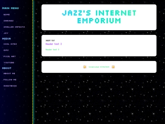 test screenshot