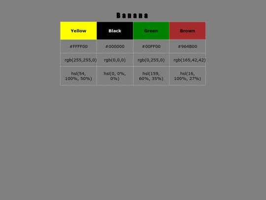 Color Scheme Assignment/Color screenshot