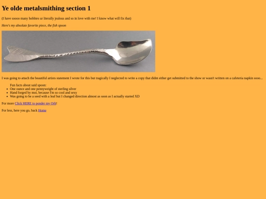 Metalsmithing screenshot