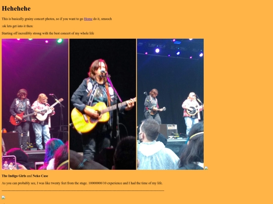 concerts screenshot