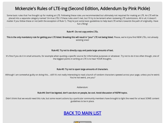 rules screenshot