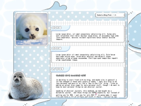blog screenshot