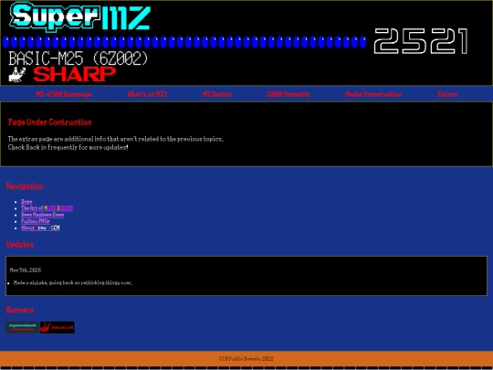 sharp/mz2500extras screenshot