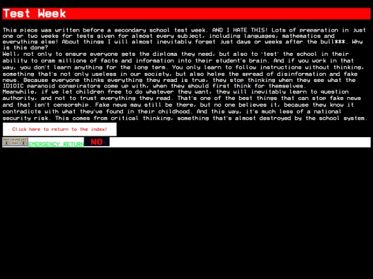childoriented/testweek screenshot