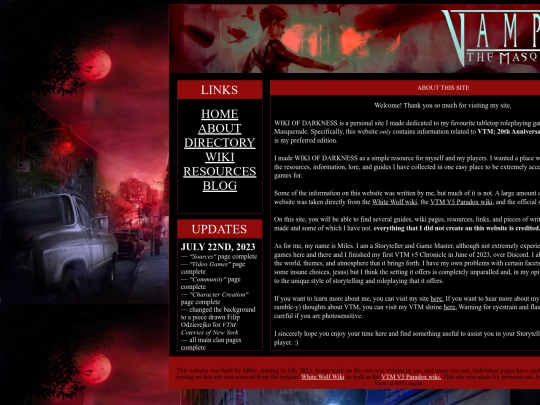 HTML/about screenshot