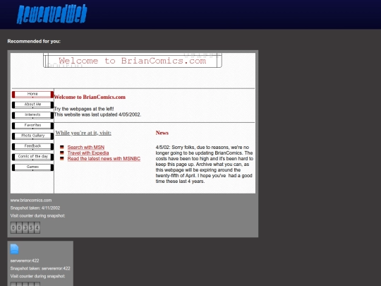 reweavedweb screenshot