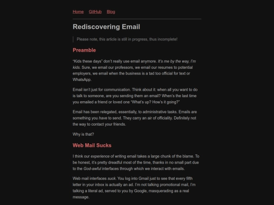 posts/email screenshot