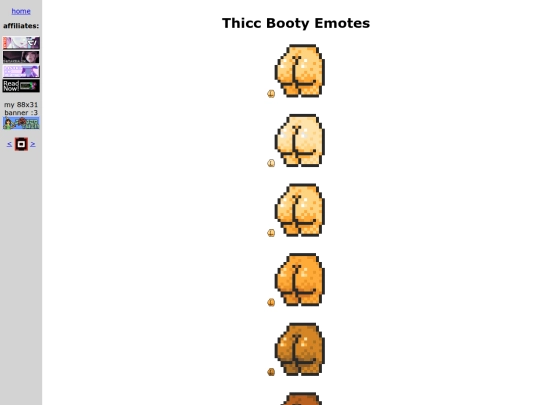 thiccBooty screenshot