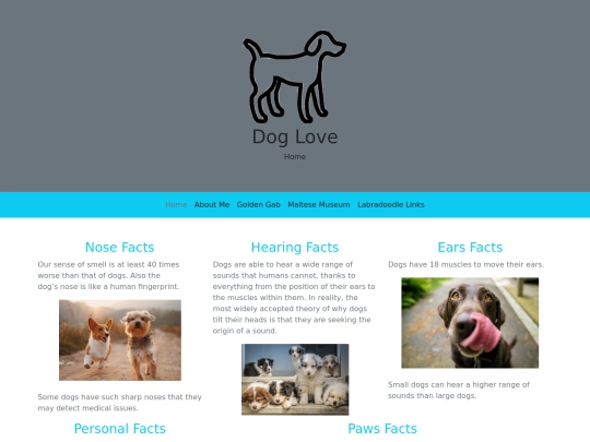 Bootstrap Pages/Dog1 screenshot