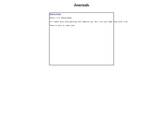 journals screenshot