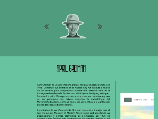 pages/april screenshot