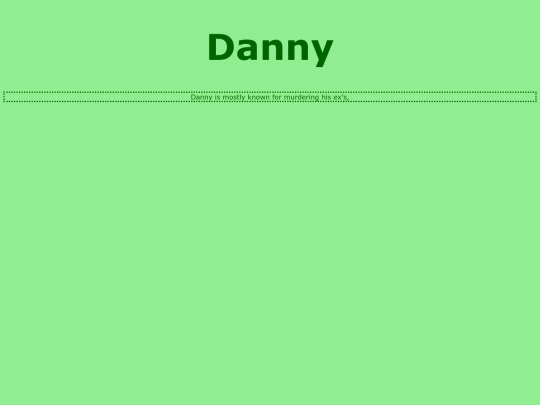 Danny screenshot