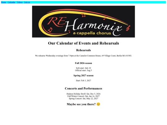 reh-calendar screenshot