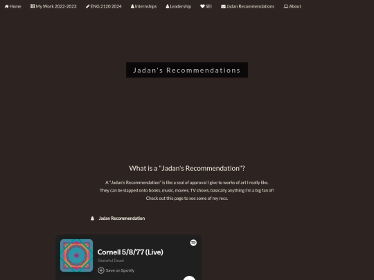 jRecs screenshot