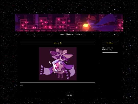 about-me screenshot