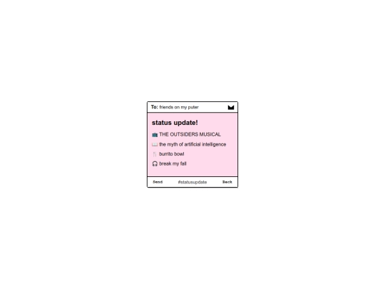 status-update screenshot