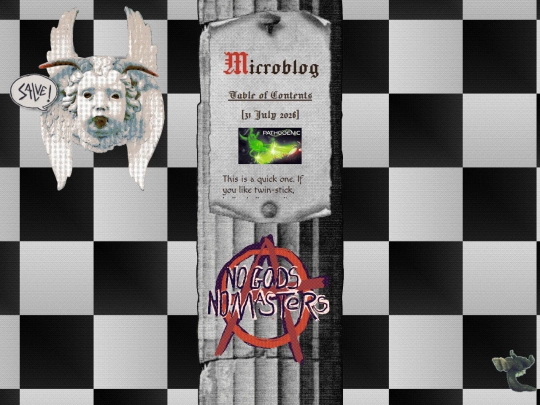 home/microblog-entries screenshot