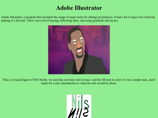 portfolio/illustratorp screenshot