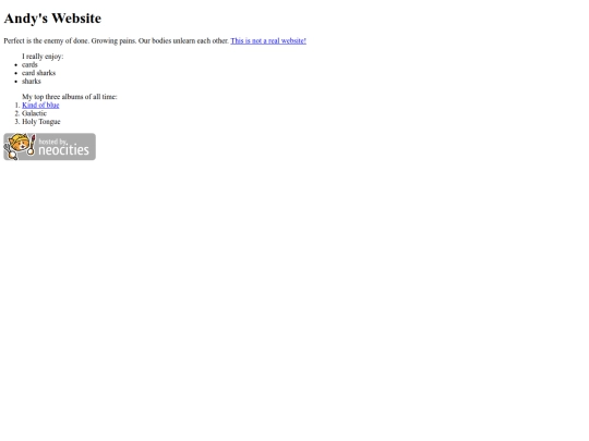 index screenshot