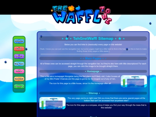 sitemap screenshot