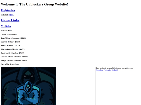 index screenshot