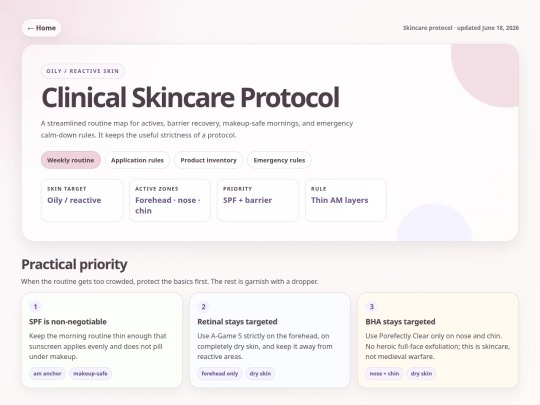 skincare screenshot