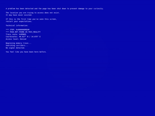 SystemError screenshot