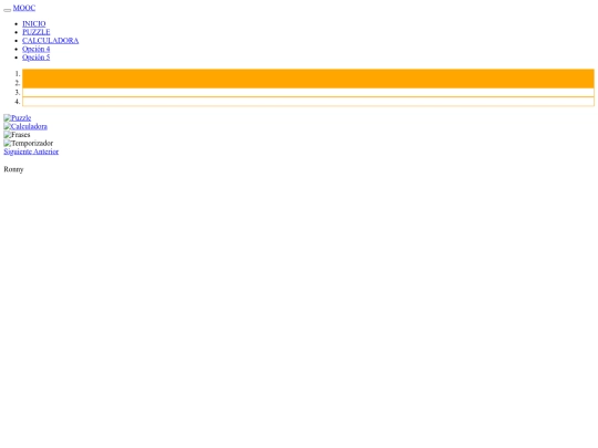 bootstrap/Ronny screenshot