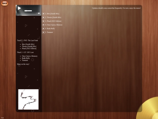 Music screenshot
