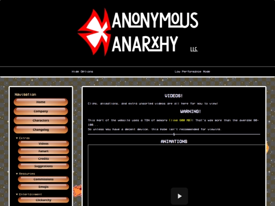 Videos screenshot