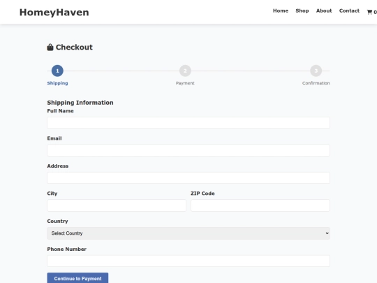 checkout screenshot