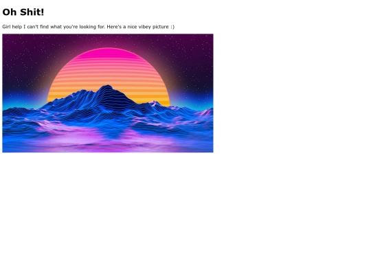 not_found screenshot