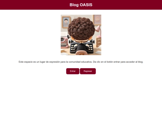 Blog_OASIS screenshot