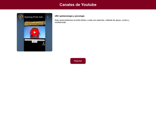 Canales_Youtube screenshot