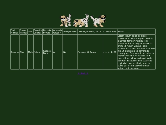 Petz/Creame screenshot